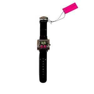 Betsey Johnson Rhinestone Cherry Watch NWT